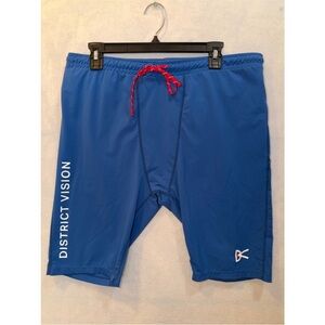 District Vision Tights - Surf Blue XL (NWOT)